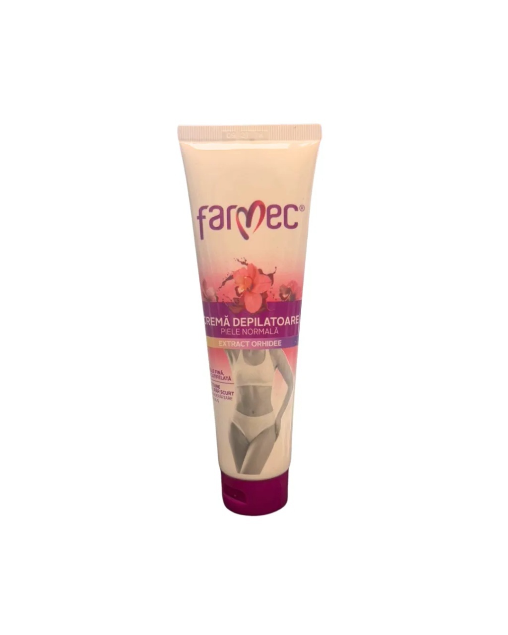 Afla Crema depilatoare piele normala cu orhidee, 150 ml, Farmec 821 - Livrare 24h Produse de îngrijire personală FARMEC