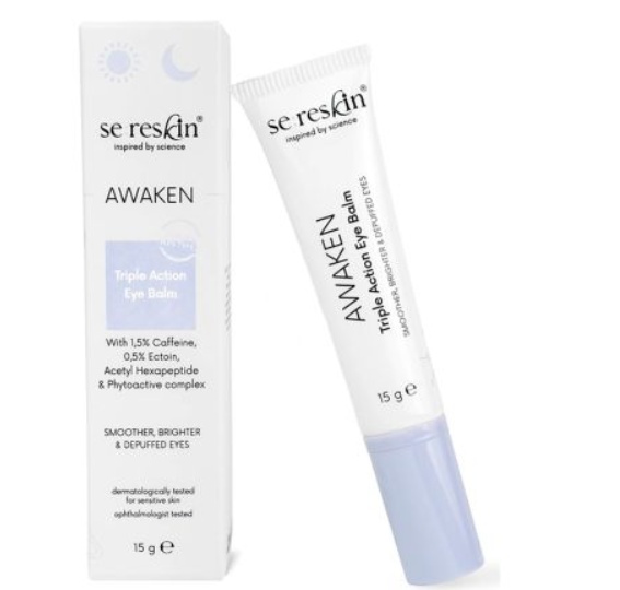 Info Cremă pentru Ochi cu Triplă Acțiune Awaken, 15 g, SeReskin - Stoc Nou Produse de îngrijire personală remediumfarm.ro