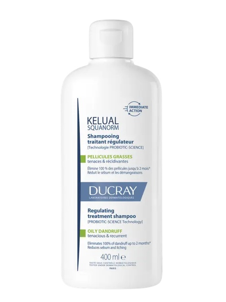 Vezi Ducray Kelual Squanorm Șampon Anti-Mătreață Grasă, 400 ml - Nou 2026 Produse de îngrijire personală LAB. DUCRAY FRANTA