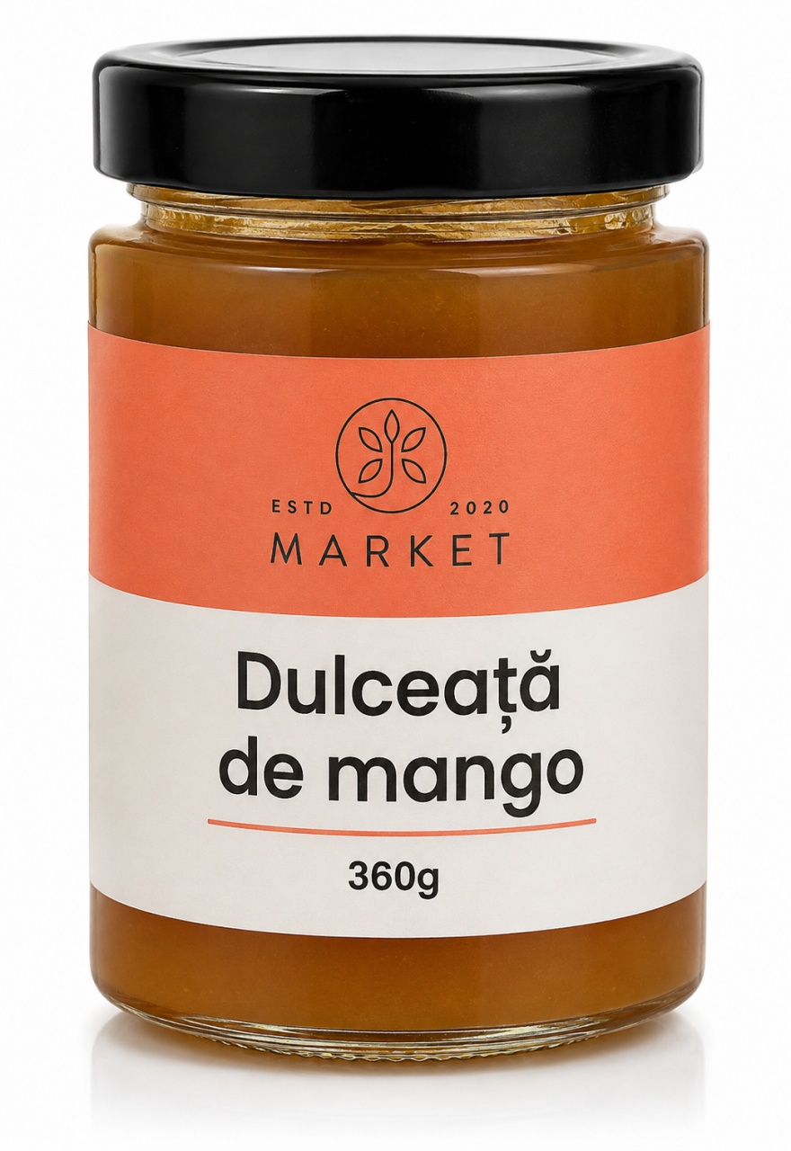 Dulceata de mango fara zahar 360g, Bio-Market