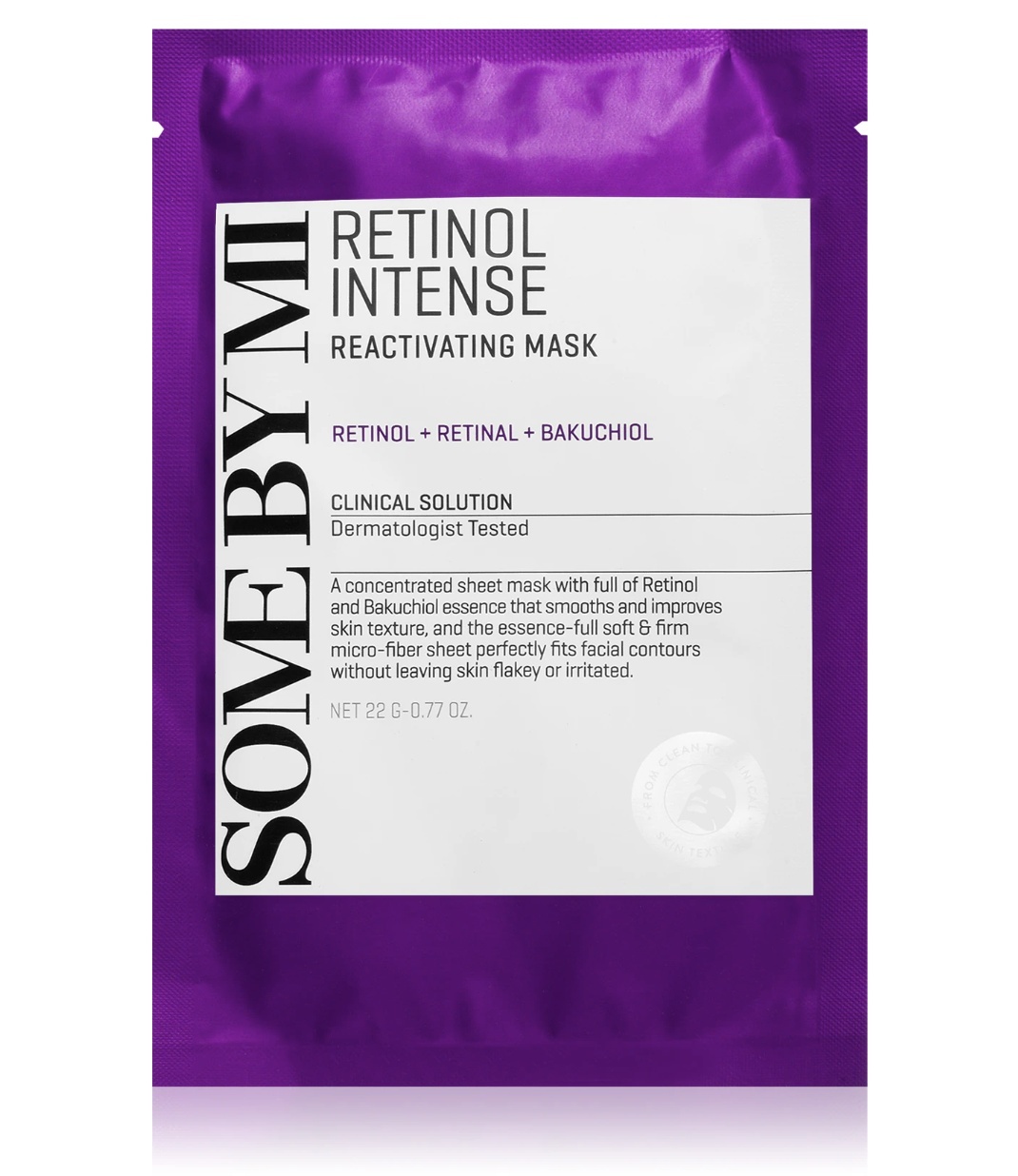 Pret Mască Tip Șervețel Retinol Intense Reactivating, 1 Bucată, Some By Mi - Perfect Produse de îngrijire personală remediumfarm.ro