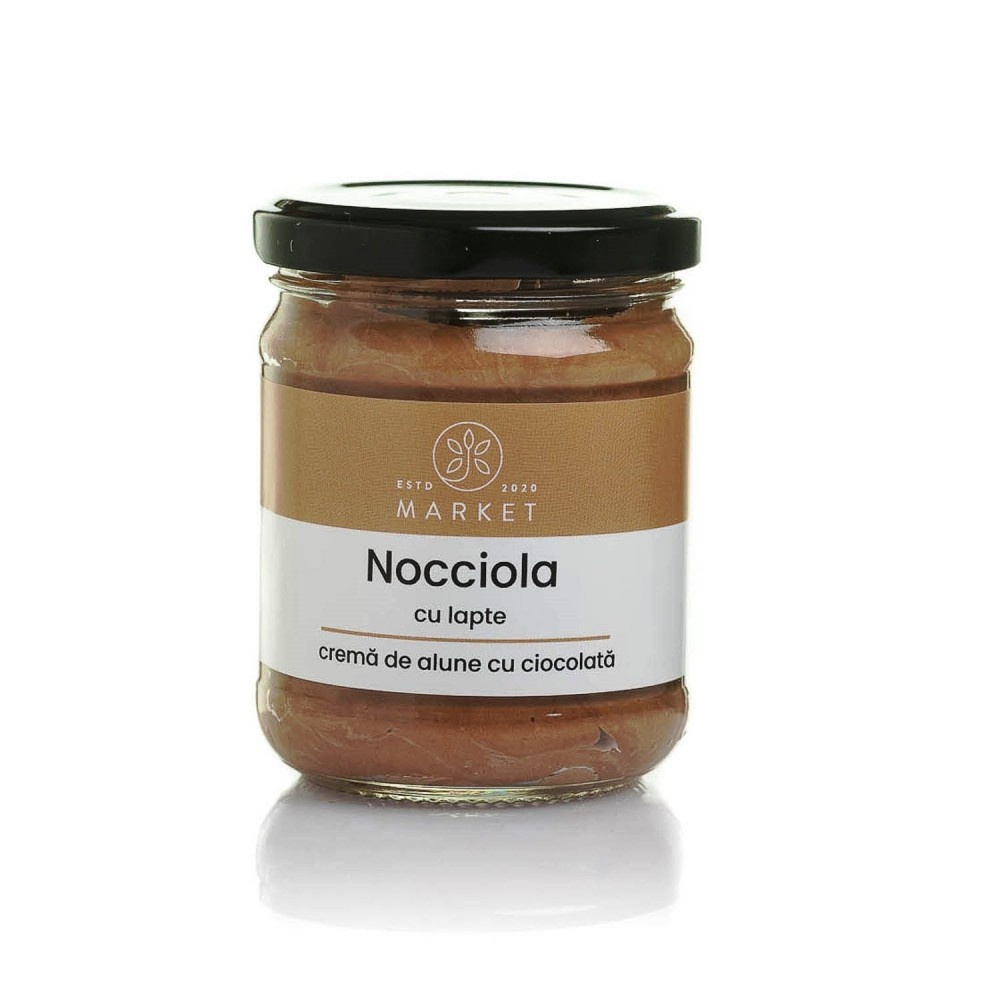 Nocciola crema de ciocolata cu lapte, 170g, Bio-Market