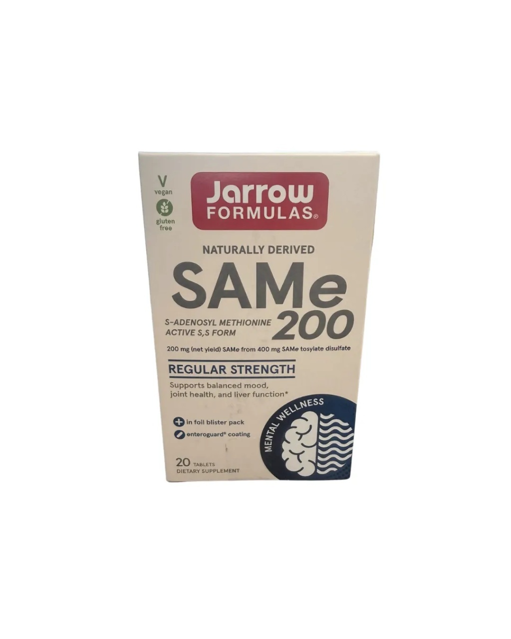 SAM-e Jarrow Formulas, 20tablete, Secom