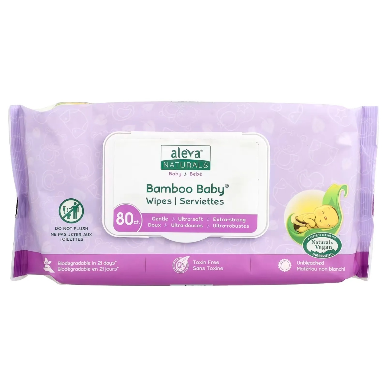 Rapid Servetele umede din fibre de bambus, 80 bucati, Aleva Naturals - Acum Mama si copilul ALEVA Naturals Rapid Servetele umede din fibre de bambus, 80 bucati, Aleva Naturals - Acum Mama si copilul ALEVA Naturals