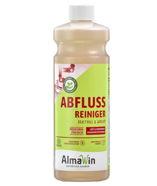 Specificatii Soluție pentru Curățarea Țevilor și Scurgerilor, 1 L, AlmaWin - Top Alegere Produse de îngrijire personală Alma Win