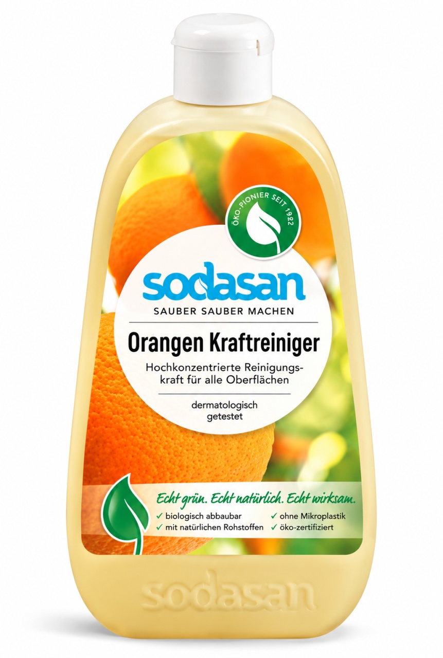 Vezi Soluție Universală de Curățare cu Portocală, 500 ml, Sodasan - Promotie 2026 Produse de îngrijire personală remediumfarm.ro