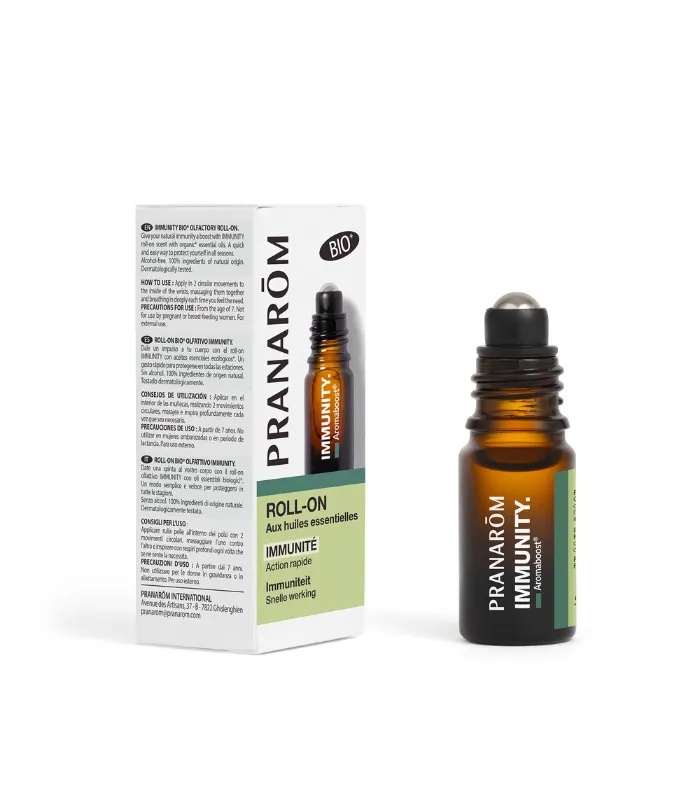 Pret Aromaboost Roll-on Immunity Bio, 5ml, Pranarom - Calitate Produse de îngrijire personală PRANAROM