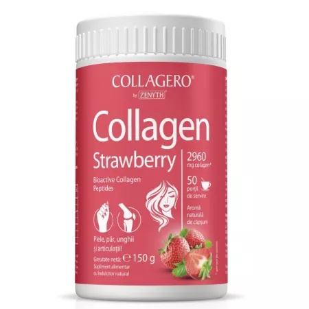 Oficial Collagen Strawberry, 150g, Zenyth - Top Alegere Produse de îngrijire personală remediumfarm.ro Oficial Collagen Strawberry, 150g, Zenyth - Top Alegere Produse de îngrijire personală remediumfarm.ro