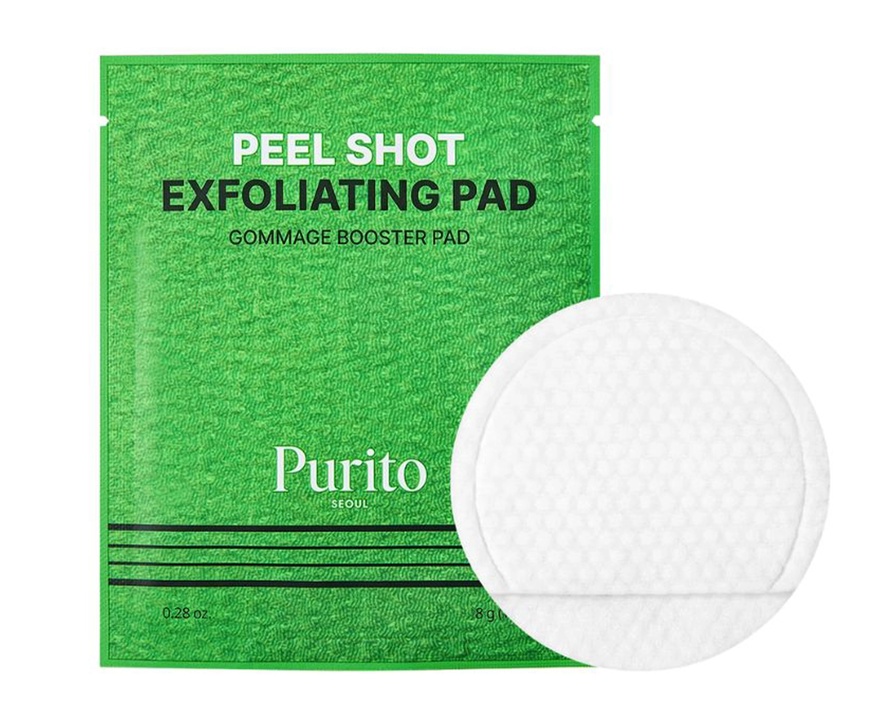 Super Pret Dischete Curățare Peel Shot Exfoliating Pad, 8 bucăți, Purito - Stoc Nou Produse de îngrijire personală PURITO Super Pret Dischete Curățare Peel Shot Exfoliating Pad, 8 bucăți, Purito - Stoc Nou Produse de îngrijire personală PURITO