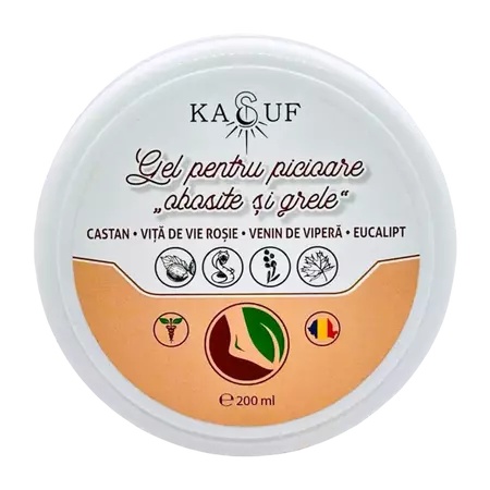 Discount Gel pentru picioare obosite si grele, 200g, Kasuf - Oficial Cerave KASUF