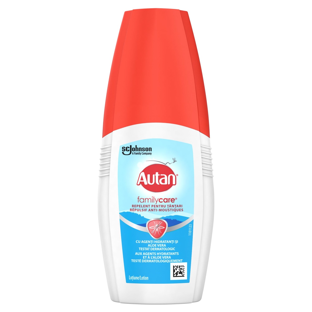 Ieftin Lotiune spray impotriva tantarilor Family Care, 100ml, Autan - Pack Ingrijire de sezon Autan
