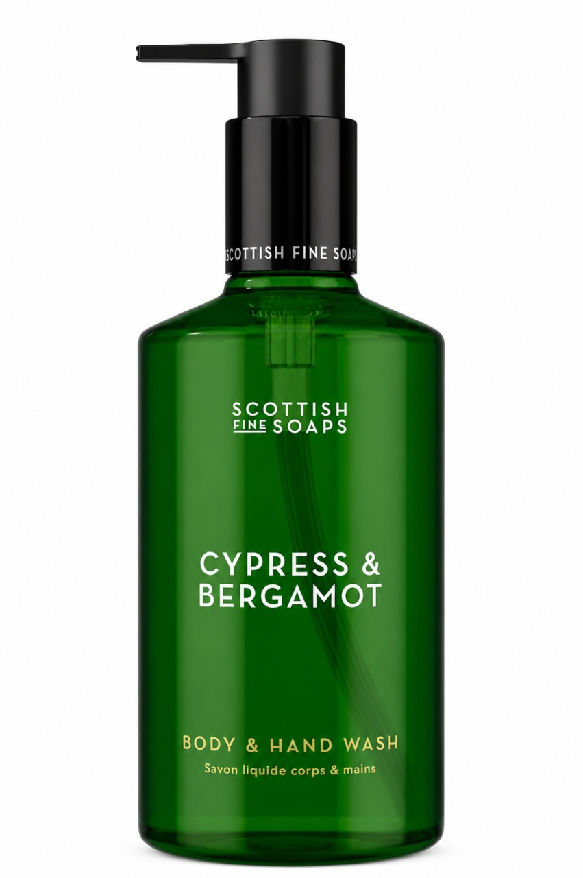 Detalii Săpun Lichid pentru Mâini și Corp Cypress & Bergamot, 300 ml, Scottish Fine Soaps - Top Alegere Produse de îngrijire personală remediumfarm.ro