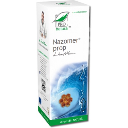 Spray nazal Nazomer cu propolis, 30 ml, Pro Natura