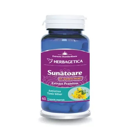 Sunatoare, 60 capsule, Herbagetica