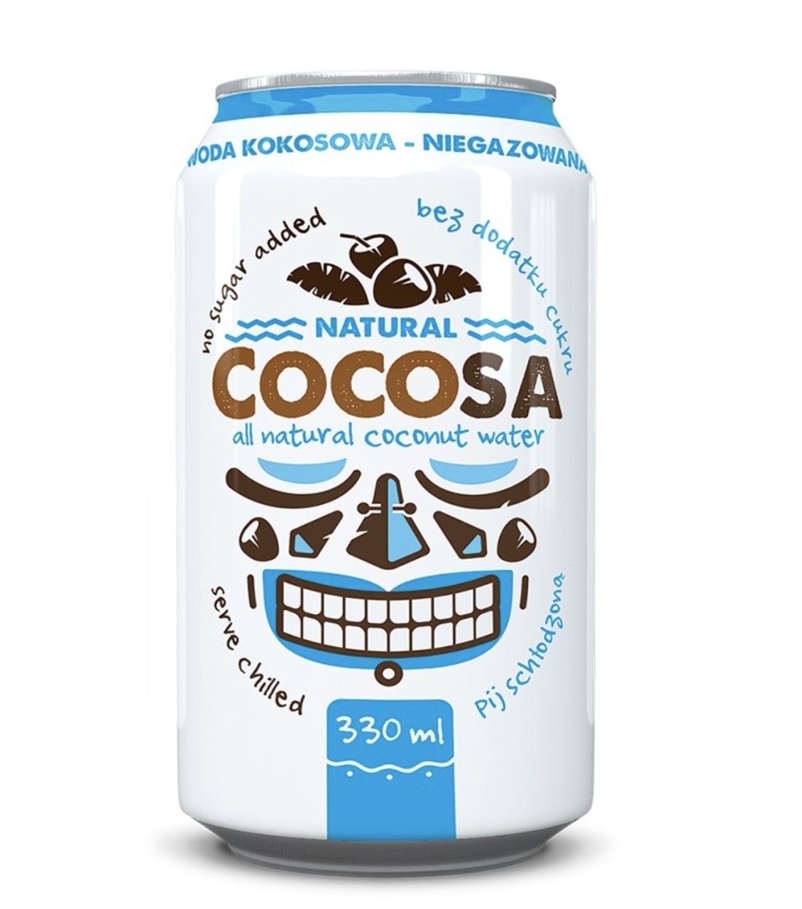 Apă de Cocos Naturală Cocosa, 330 ml, Diet Food Alimente sănătoase & produse alimentare online Diet-Food