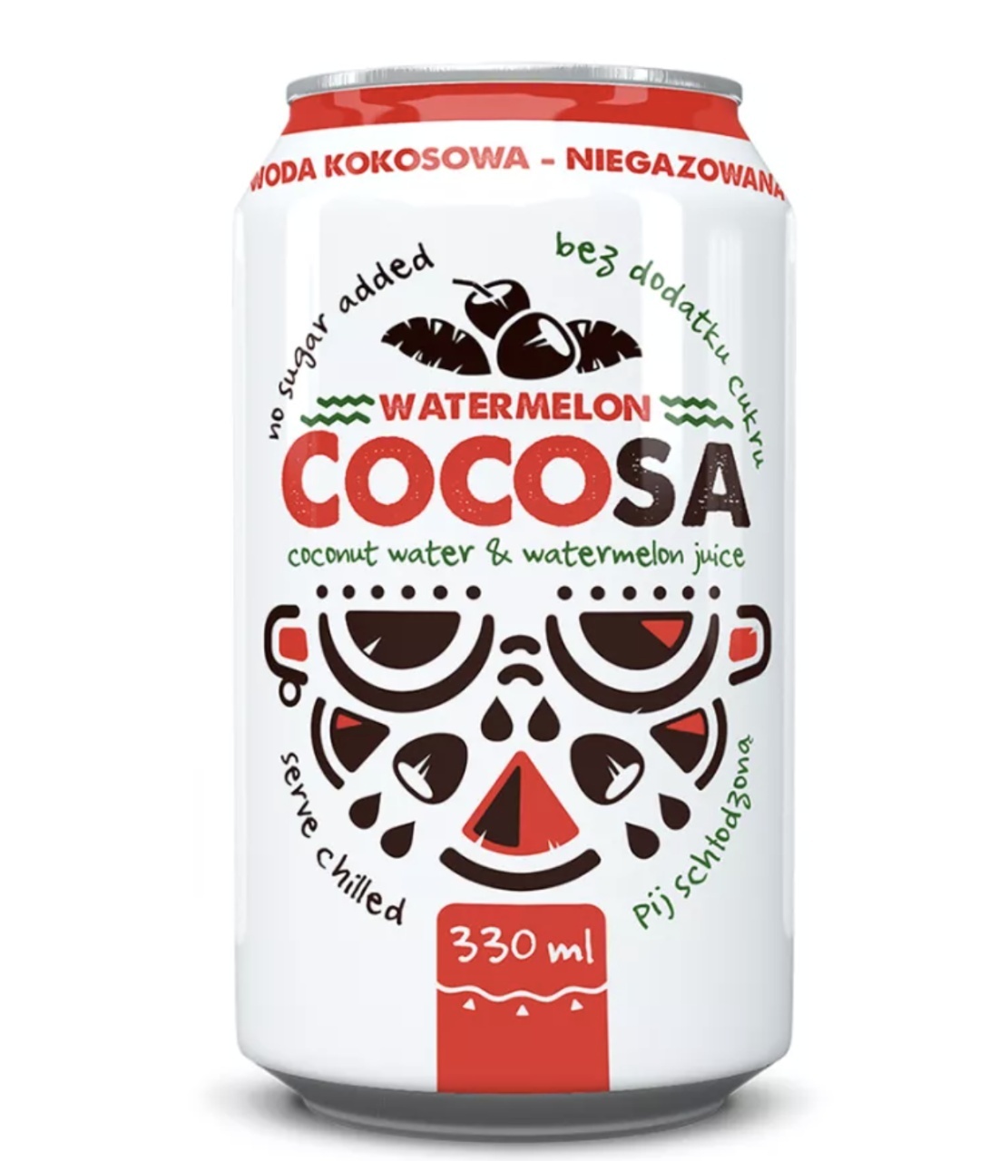 Pret Bun Apă de Cocos Naturală cu Pepene Roșu Cocosa, 330 ml, Diet Food - Editie Limita Alimente sănătoase & produse alimentare online Diet-Food