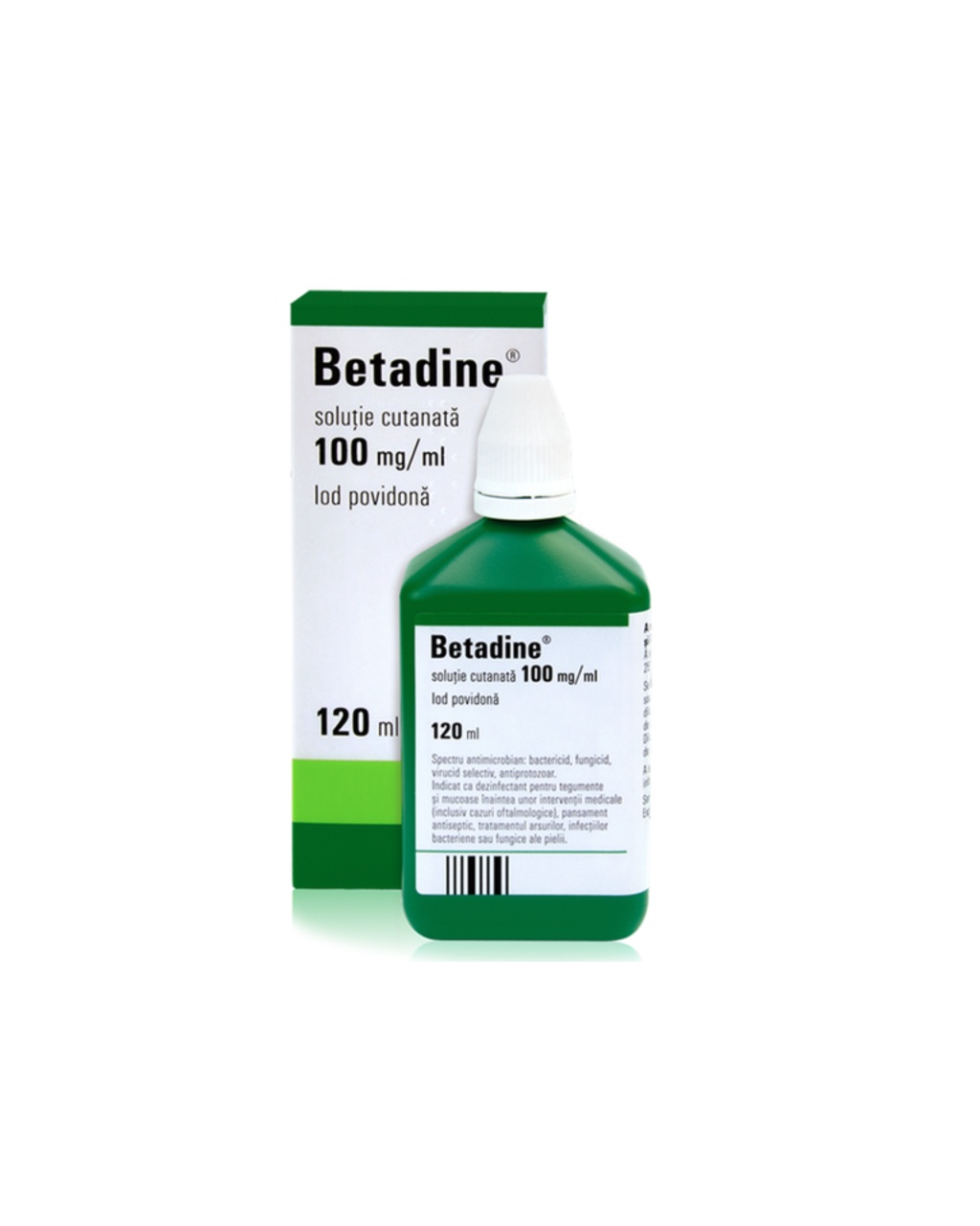 Comanda Betadine 10% solutie cutanata, 120ml, Egis - Online Afectiuni dermatologice Egis Pharmaceuticals