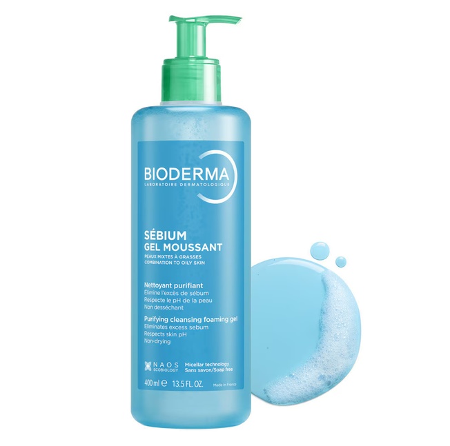 Ultima Bucata BIODERMA Sébium Gel Spumant, 400 ml - Garantat Produse de îngrijire personală BIODERMA