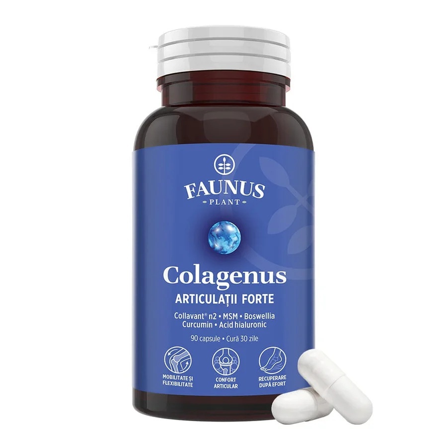 Colagenus Articulatii Forte, 90 capsule, Faunus Plant