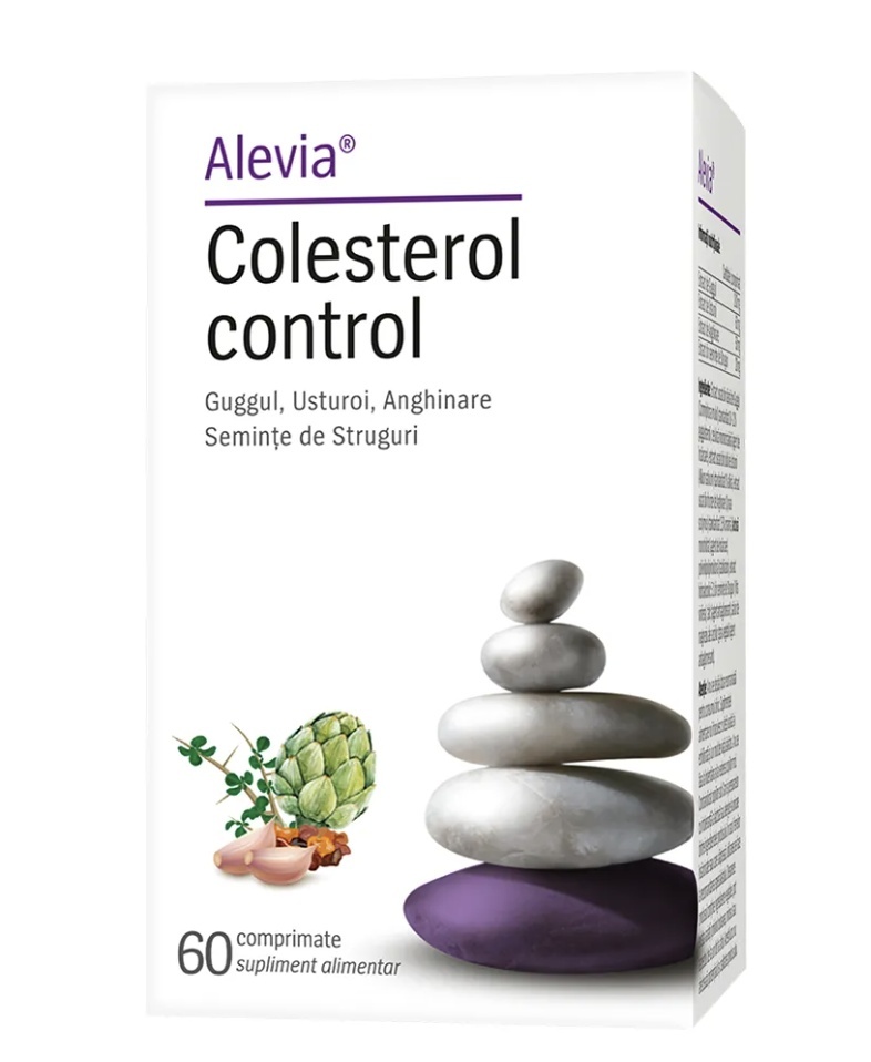 Colesterol Control, 60 Comprimate, Alevia