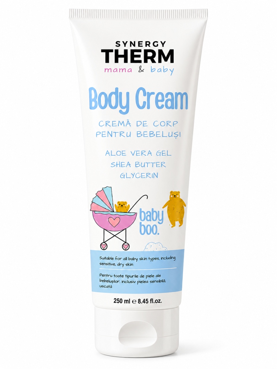 Cremă de Corp pentru Bebeluși Mama & Baby, 250 ml, Synergy Therm