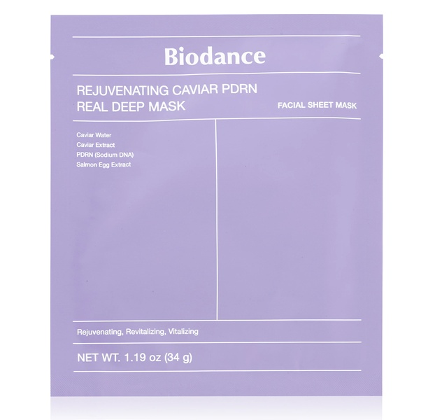 Comanda Mască de Față Revigorantă cu Caviar și PDRN, 34 g, Biodance - Garantie Produse de îngrijire personală Biodance