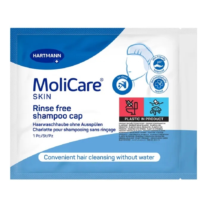 Afla MoliCare Skin Boneta cu sampon fara clatire, 1 bucata, Hartmann - Stoc Nou Produse de îngrijire personală Paul Hartmann AG