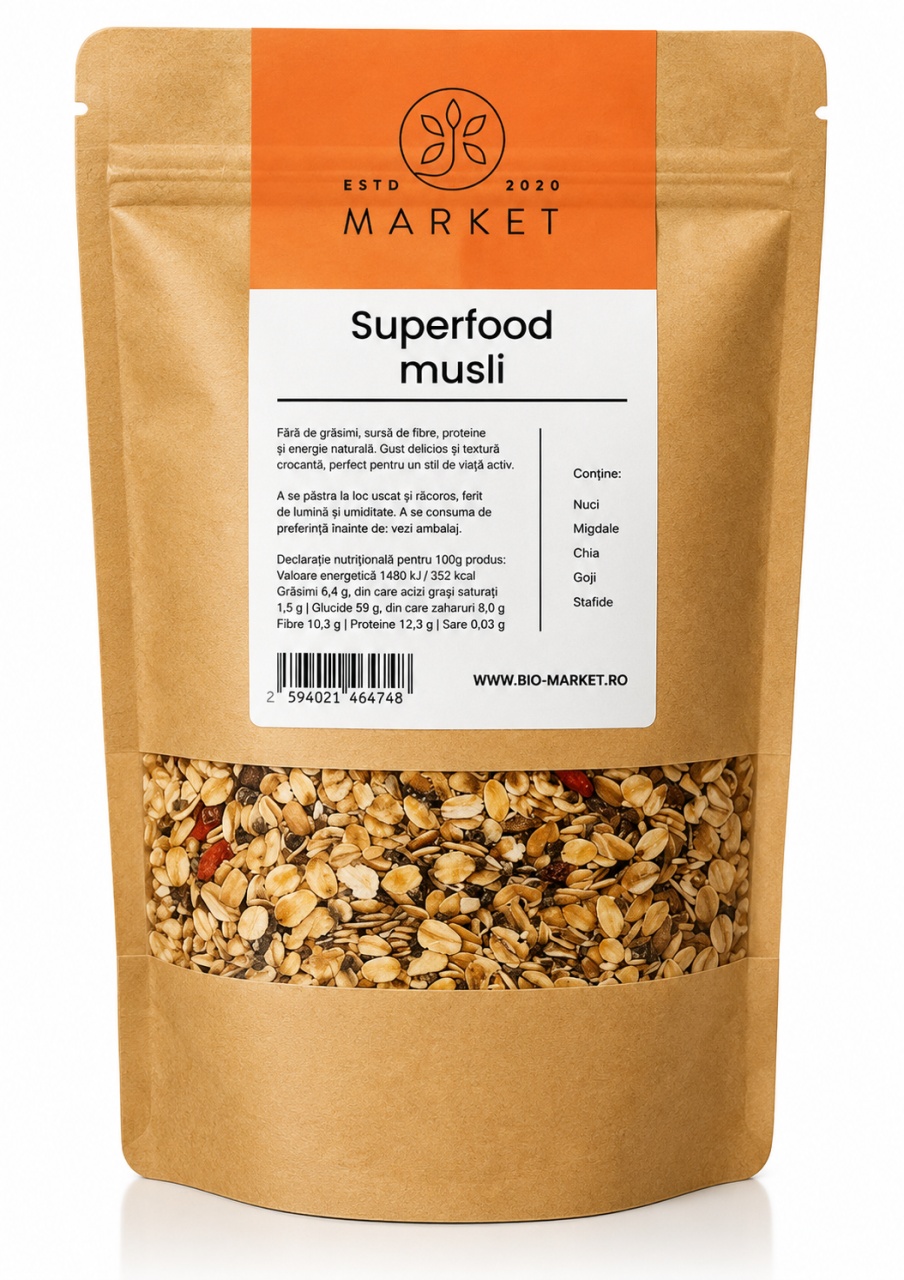 Musli Superfoods, 250 g, Bio-Market