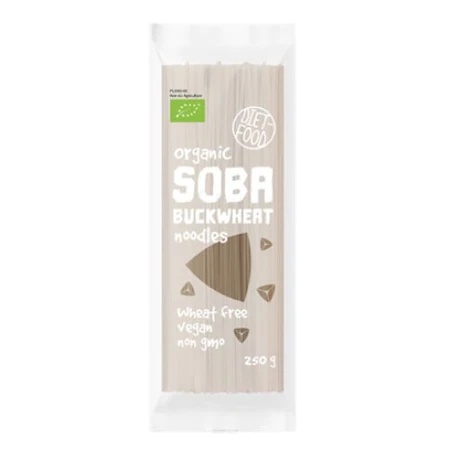 Calitate Paste taitei Soba din hrisca bio, 250g, Diet Food - Nou 2026 Alimente sănătoase & produse alimentare online Diet-Food