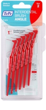 Periute interdentare angle 0.5mm/nr. 2 rosu, 6 bucati, TePe Produse îngrijire orală remediumfarm.ro