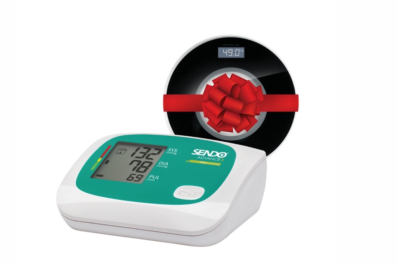 Tensiometru Digital de Braț Advance 3 + Cântar Digital de Bucătărie, Sendo — imaginea 2