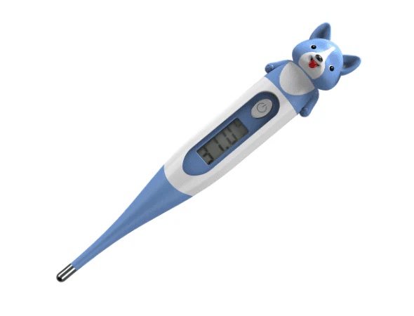 Termometru digital cu varf flexibil, cap animalute, DLYD-206, Dr. Life