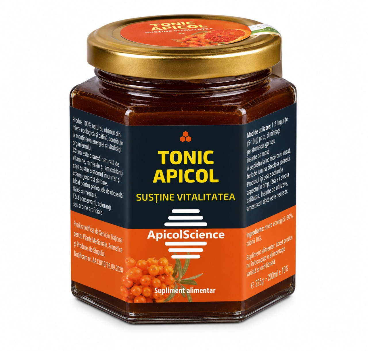 Tonic Apicol, 200 ml, ApicolScience