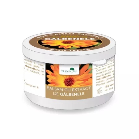 Descopera Balsam cu Extract de Galbenele, 150ml, Transvital - Promotie 2026 Remedii Naturiste remediumfarm.ro