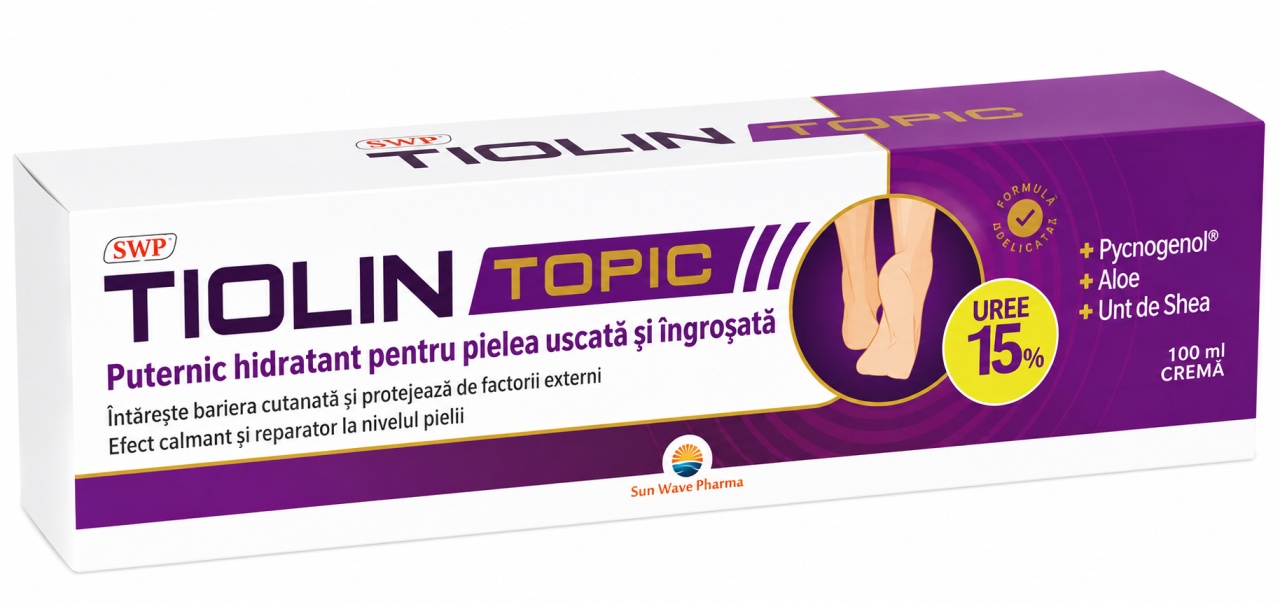 Crema Tiolin Topic, 100 ml, Sun Wave Pharma