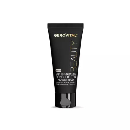 Promotie Fond de ten cu Acid Hialuronic, nuanta Bronze Beige, 30ml, Gerovital - Livrare 24h Produse de îngrijire personală Gerovital
