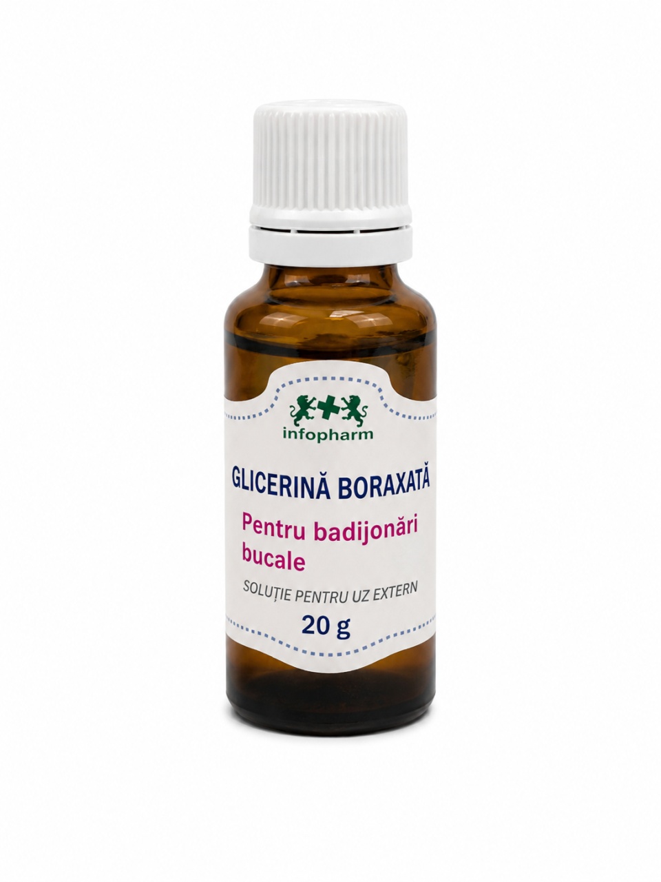 Glicerină Boraxată, 20 g, Infopharm