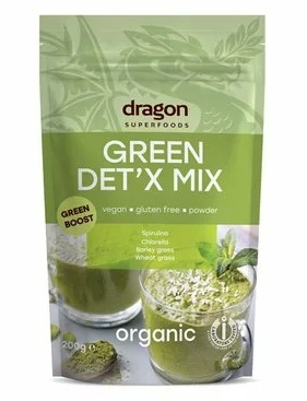 detox Green Detox mix bio, 200g, Dragon Superfoods