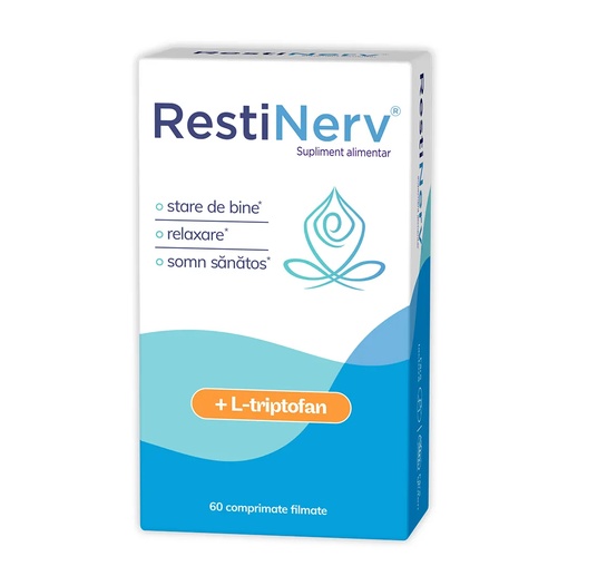 RestiNerv, 60 Comprimate Filmate, Zdrovit