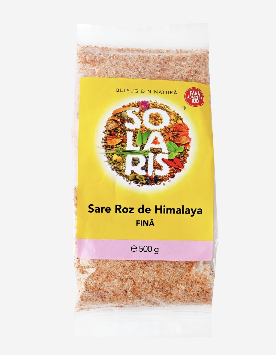 Sare Roz de Himalaya, 500 g, Solaris
