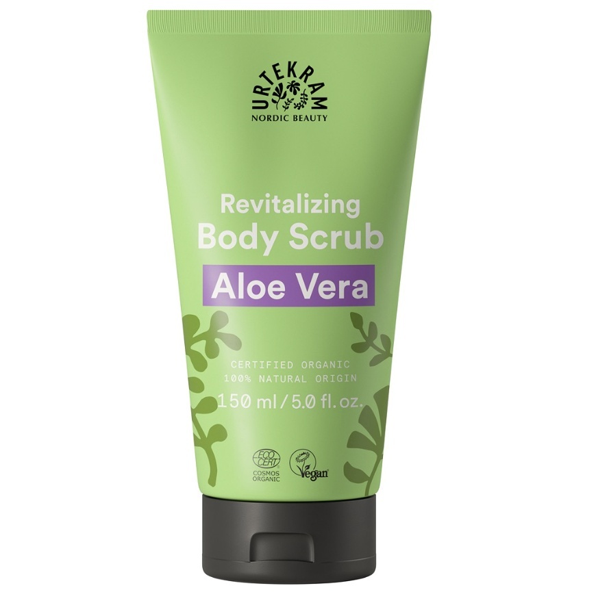 Scrub Revitalizant pentru Corp cu Aloe Vera Bio, 150 ml, Urtekram Produse de îngrijire personală remediumfarm.ro