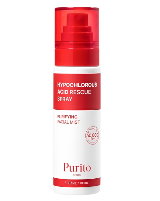 Oficial Spray pentru Hidratare și Calmare Hypochlorous Acid Rescue Spray Face Mist, 100 ml, Purito - Box Produse de îngrijire personală PURITO Oficial Spray pentru Hidratare și Calmare Hypochlorous Acid Rescue Spray Face Mist, 100 ml, Purito - Box Produse de îngrijire personală PURITO