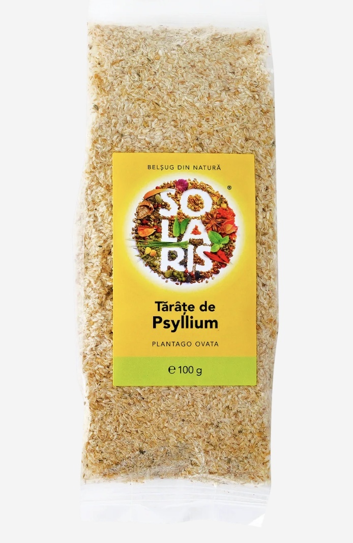 Top Tărâțe Psyllium, 100 g, Solaris - Oficial Produse Cegedim remediumfarm.ro