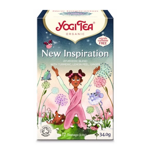 Ceai New Inspiration Eco YogiTea — ayurvedic turmeric ghimbir