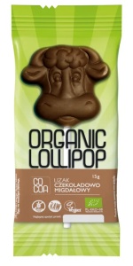 Acadea din ciocolata cu migdale bio, 15g, Cocoa