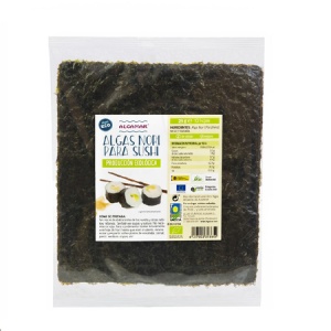 Alge Nori pentru sushi Bio 10 folii, 25g, Algamar