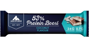 Baton cu 53% proteina cu cocos, 45g, Multipower