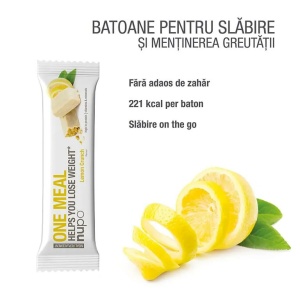 Baton One Meal Lemon Crunch, 60g, Nupo - Img 3