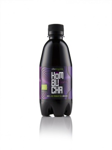 Bautura kombucha cu aronia Bio, 330ml, Vita Organic