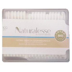 Betisoare de urechi, 100 bucati, Naturalesse
